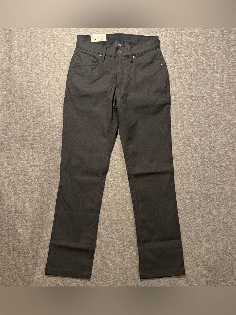 Urban Star Pants Mens 30x30 Black Stretch Relaxed Straight Comfort Premium NWT